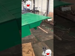 자동 접이식 립 도크 레벨러 적재 용량 8000KG