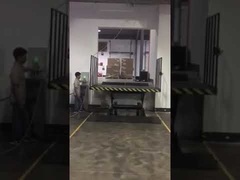 전동 유압식 가위 리프트 테이블 (하역장 설치)