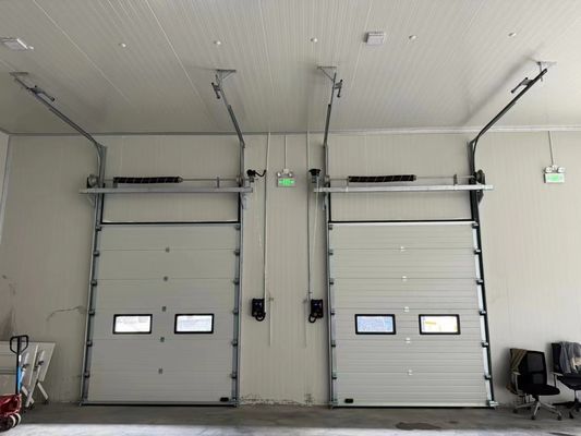Durable Overhead Sectional Door Industrial Customized