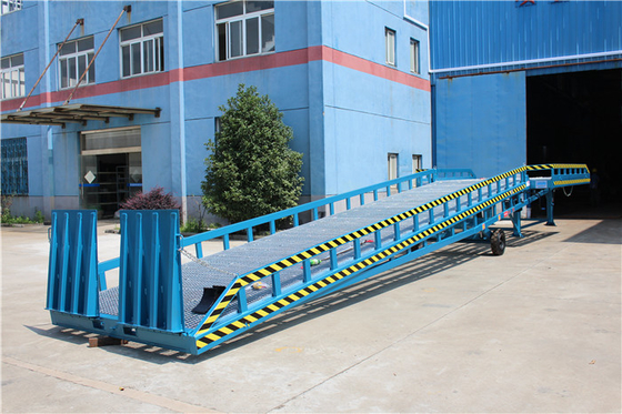 8 Ton Mobile Dock Leveler Yard Loading Ramps Loading Use At Non Exist Fixed Dock Platform