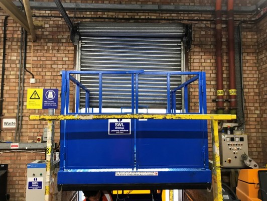 Loading Dock Lift Platforms,Loading Dock Elevator With Hydraulic Dock Lift Systems Is Easy Operation