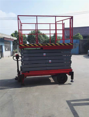 자동화된 Lowing 비상사태 수동 벨브 유압 자동차를 가진 300KG 14M는 상승을 가위로 자릅니다
